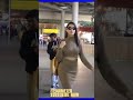 Nora Fatehi Flaunts Her Huge Cleavage At Nora Fatehi Airport