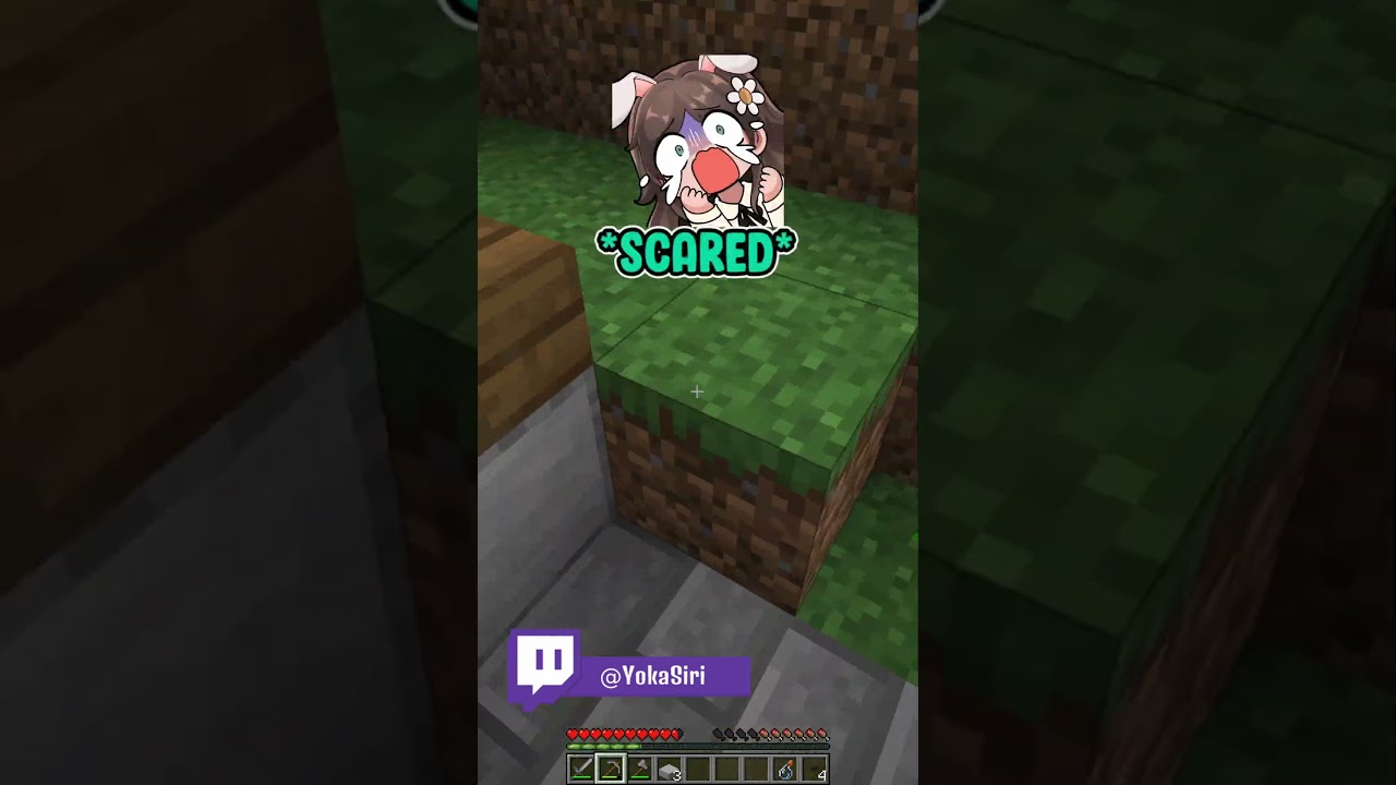 SIRI GETS SCARED IN MINECRAFT