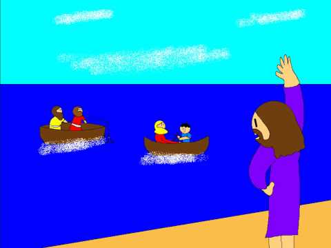 Jesus calls his disciples, from Luke 5 and 6