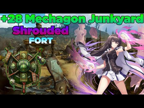 【Season 4】+28 Fortified/Shrouded Mechagon Junkyard | Windwalker Monk PoV 9.2.7
