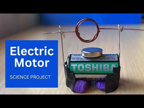 DIY Simple Electric Motor | How Does it Work? | Science Project