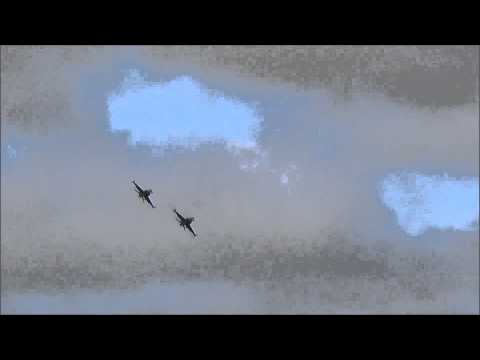 Royal Air Force BAE Systems Hawk T2 Role Demo Over Portrush - 5th of September 2015