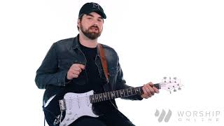 Amazing Grace (My Chains Are Gone) - Chris Tomlin - Electric & Acoustic Guitar Tutorial
