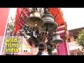 Hindu Devotees Ringing Temple Bells In Nainital