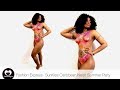 SumBodyArt S Fashion Express SunKiss Caribbean BodyPainted Beachwear For Neon Summer Beach Party