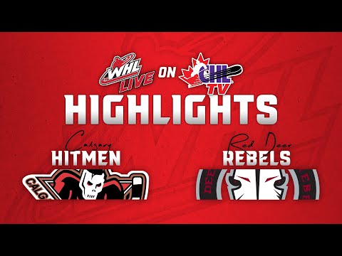 Calgary Hitmen at Red Deer Rebels 03/22 | WHL Highlights 2024-25