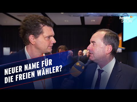 Aiwanger First: Lutz van der Horst bei den Freien Wählern | heute-show vom 23.02.2024