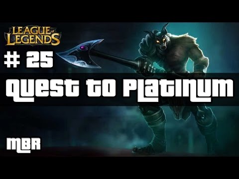 DreadKnight Nasus Vs Fiora (45%CDR) - Ranked #25 - League Of Legends - HD