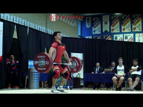 Nikolay Varbanov (69) - 120kg & 125kg Snatches @ 2017 Canadian Nationals
