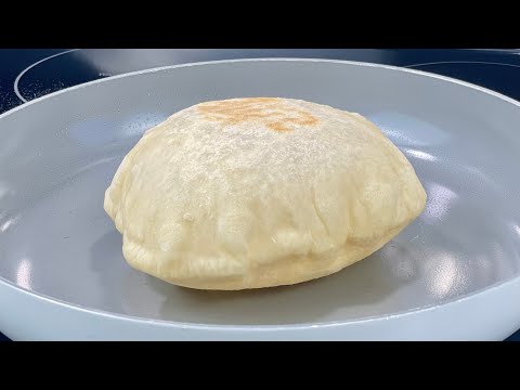 Homemade pita