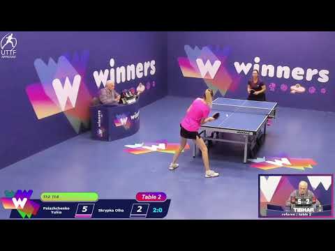 Winners League 11.11.21 Palazhchenko Yuliia - Skrypka Olha 17:00