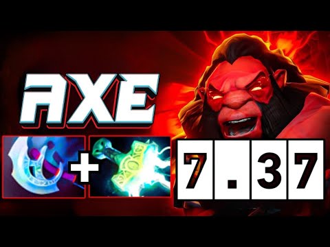 New Meta AXE Mjollnir + Manta Right Click 46Kills 900GPM Farm Machine in 7.37 Patch