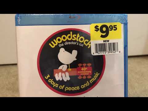 Woodstock (1970) (40th anniversary edition) (director’s cut) unboxing (9/6/2020)