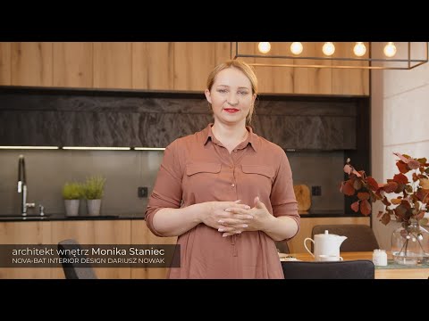 Realizacja mieszkania w stylu dark nordic -  projekt architekt wnętrz Monika Staniec