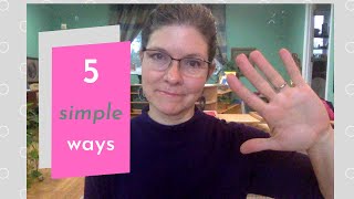 5 SIMPLE WAYS TO HELP YOUR TODDLER ORGANIZE BELONGINGS: MONTESSORI AT HOME, practical life.