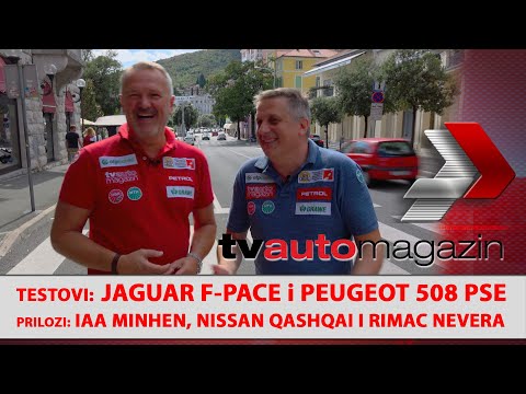 TV Automagazin S11 01 - Peugeot 508 PSE i JAGUAR F-Pace! Prilozi IAA, Qashqai i RIMAC Nevera!