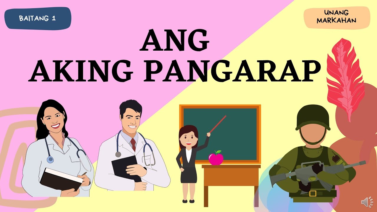 ANG AKING PANGARAP/ ARALING PANLIPUNAN (GRADE 1)