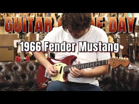 1966 Fender Mustang Dakota Red | Guitar of the Day