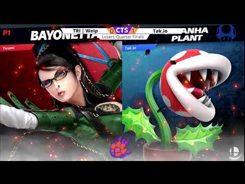 Clocktower Smash 66 - Losers Quarters - TRI | Welp (Bayonetta) vs. Tak.io (Piranha Plant) - SSBU
