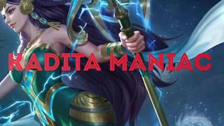 KADITA MANIAC. Mobile Legends gameplay KADITA USER.