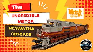 First Look - METCA Custom Run Hiawatha SD70Ace