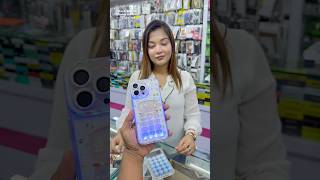 It is smart💡LED light up phone case with7 different colors change,fashion high technology product