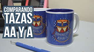 Comparando Tazas AA y A