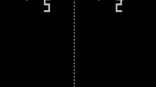 Arcade Game: Pong Double (1973 Atari)