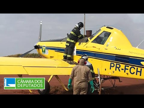 Aprovado o uso de aviões agrícolas no combate a incêndios florestais - 22/06/22