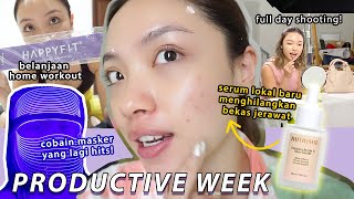 Download lagu PRODUCTIVE WEEK! Skincare lokal baru favorite, Masker Lampu?! Shooting day, belanjaan home workout! mp3 Download lagu PRODUCTIVE WEEK! Skincare lokal baru favorite, Masker Lampu?! Shooting day, belanjaan home workout! mp3