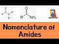 Nomenclature Of Amides