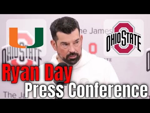 Ohio State Football LIVE: Ryan Day & Buckeye Player Press Conference