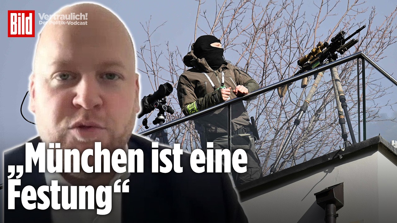 FESTUNG MÜNCHEN: So läuft die Sicherheitskonferenz – Polizei, Promis, Proteste | Vertraulich-Clips