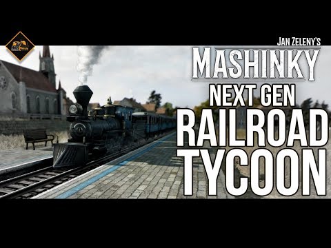The next generation Railroad Tycoon or OpenTTD? Let's Play Mashinky gameplay series part 1!