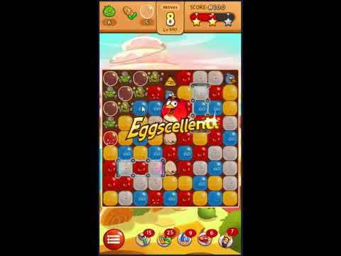 Angry Birds Blast Level 547 - NO BOOSTERS 🎈🐦🎈🐦