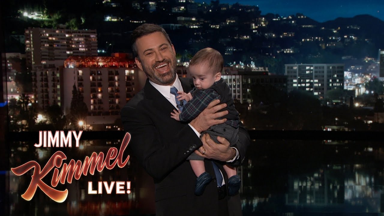 Jimmy Kimmel Returns with Baby Billy After Heart Surgery - YouTube