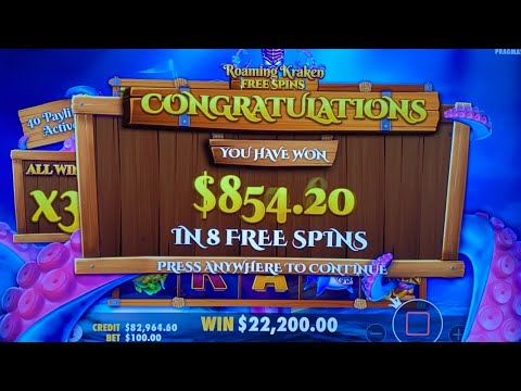 $30,000 win! Release the Kraken