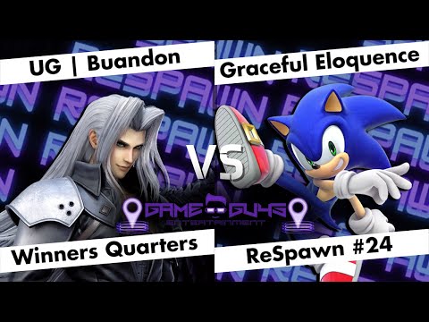 UG | Buandon (Sephiroth) vs Graceful Eloquence (Sonic) - WQF - ReSpawn #24
