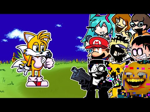 FNF - Chasing (V5) But All Pibby Characters Sings It 🎤 (Every Turn a Different Character Sings)