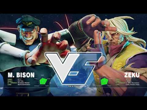 Street Fighter V: GVS | Cheeseburger (M. Bison) V GroovyMango (Zeku) - Nemesis 45 SFV