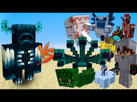 Warden vs The Twilight Forest Mobs | Mob Battle - Who will win?