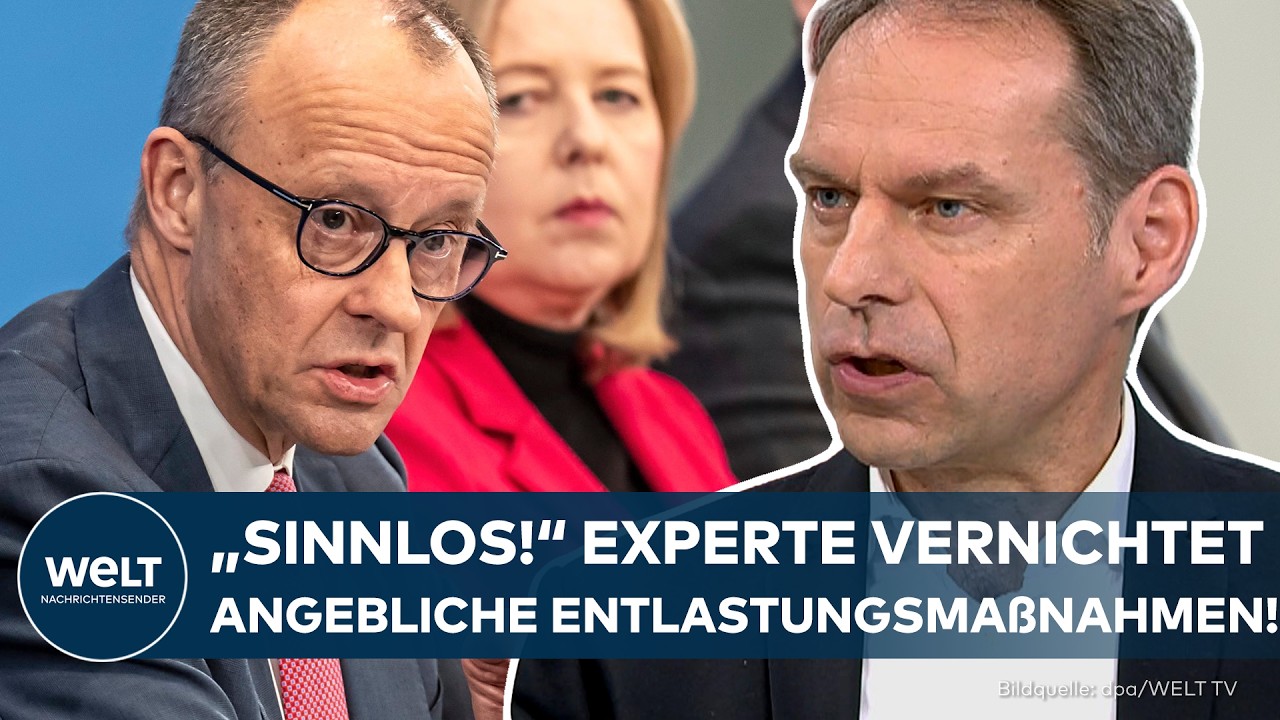 SPRITPREIS: „Sinnlos!“ Wirtschaftsexperte vernichtet Merz’ angebliche Entlastungsmaßnahmen!