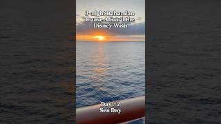 Disney Wish 3-night Bahamian Cruise - Day 2 (Sea Day)