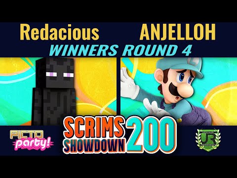 Redacious (Steve) vs ANJELLOH (Luigi) Scrims Showdown 200 WINNERS ROUND 4