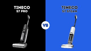 ⭐ TINECO S7 PRO VS TINECO S7 STEAM ⭐ | COMPARISON
