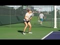 Maria Sharapova Forehand In Super Slow Motion 2 Indian Wells 2013 BNP Paribas Open