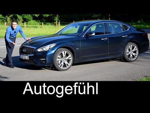 Infiniti Q70S Facelift FULL REVIEW 2.2d test driven 2016 Infiniti M Nissan Fuga