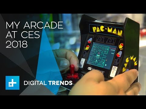 "My Arcade" Mini Retro Gaming Console at CES 2018