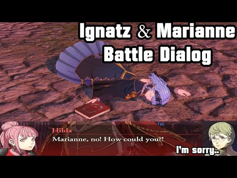 Fire Emblem Warriors: Three Hopes - Ignatz VS Marianne Unique battle dialog