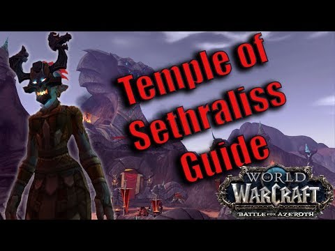 World of Warcraft: Battle for Azeroth - Temple of Sethraliss Dungeon Guide and Playthrough!!